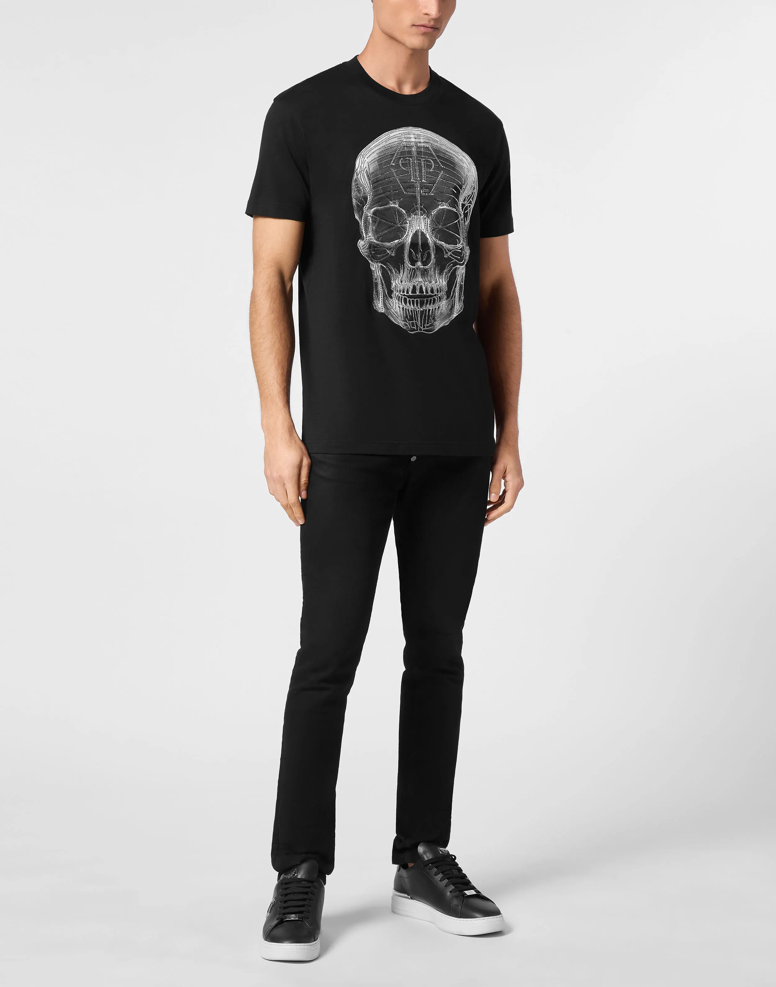 TSHIRT ROUND NECK SS XRAY SKULL