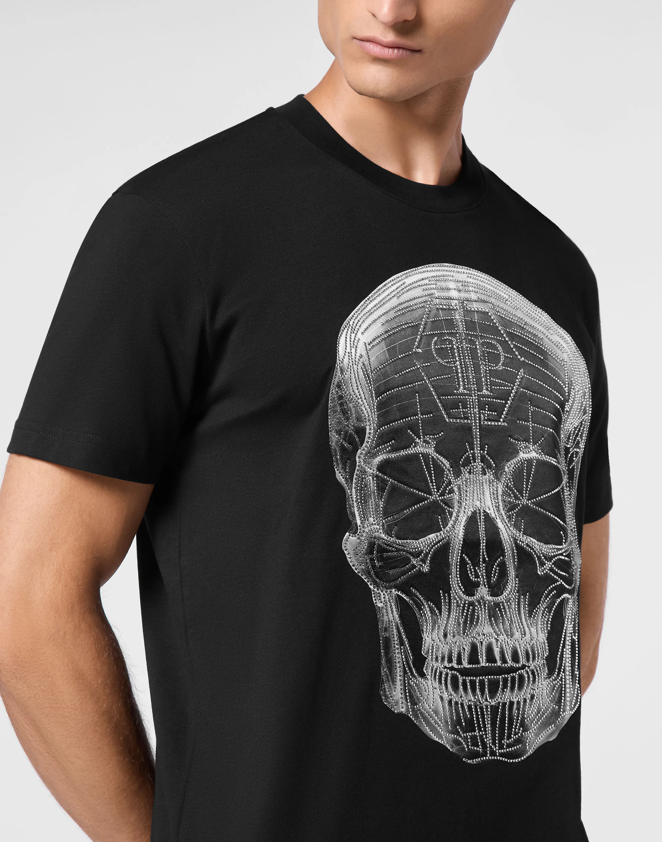 TSHIRT ROUND NECK SS XRAY SKULL