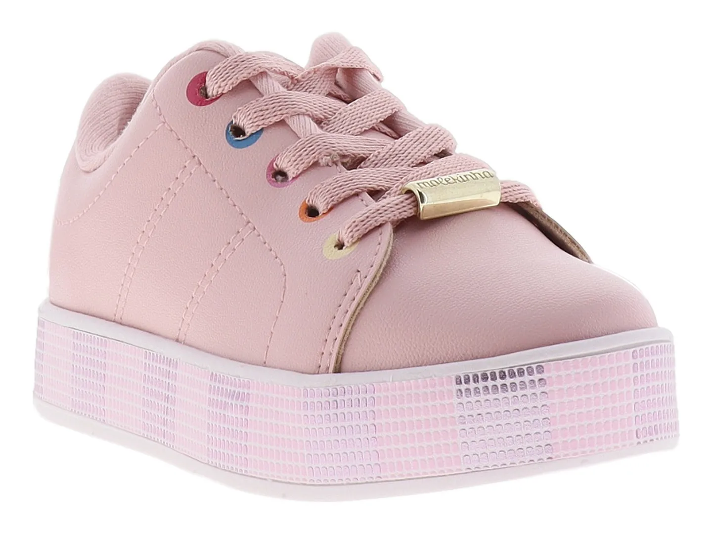 Tenis Molekinha 2520 Rosa Para Niña