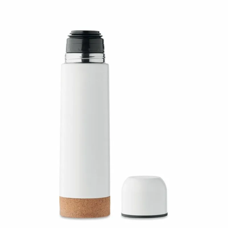 Termo de acero inox. reciclado promocional 500 ml. Aventur