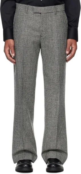 Tiger of Sweden Black & White Tyler Trousers