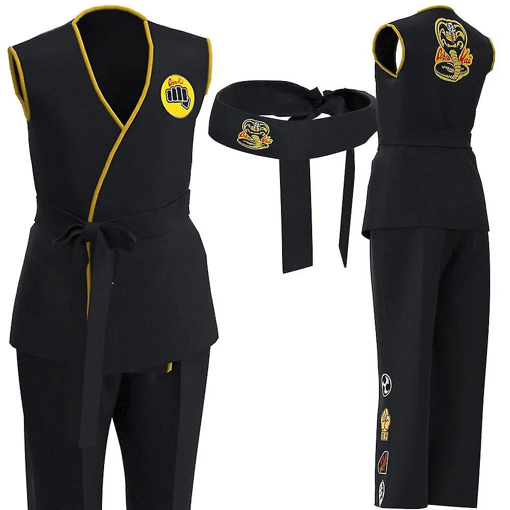 Uniforme de Karate Deportivo para Niños y Adultos Estudiante Ligero Karate Gi Uniforme de Artes Marciales