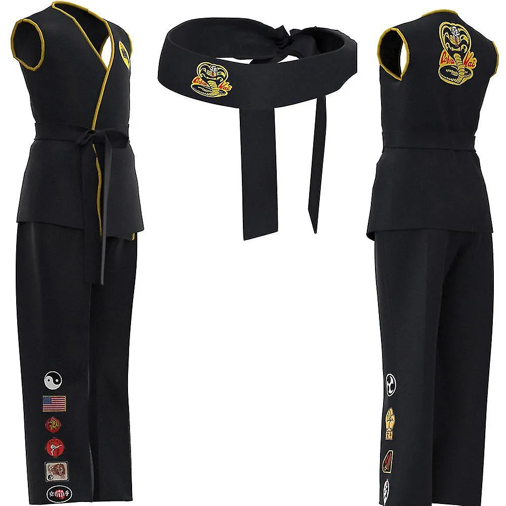 Uniforme de Karate Deportivo para Niños y Adultos Estudiante Ligero Karate Gi Uniforme de Artes Marciales