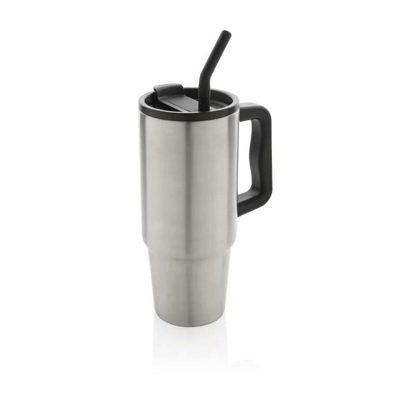 Vaso corporativo de acero inox. reciclado de 900ml. Embrace