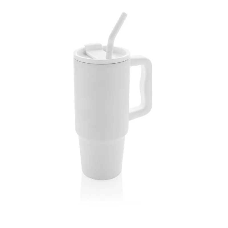 Vaso corporativo de acero inox. reciclado de 900ml. Embrace