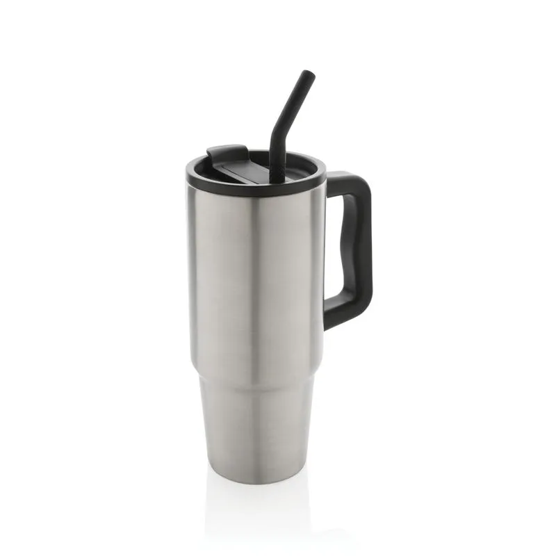 Vaso corporativo de acero inox. reciclado de 900ml. Embrace