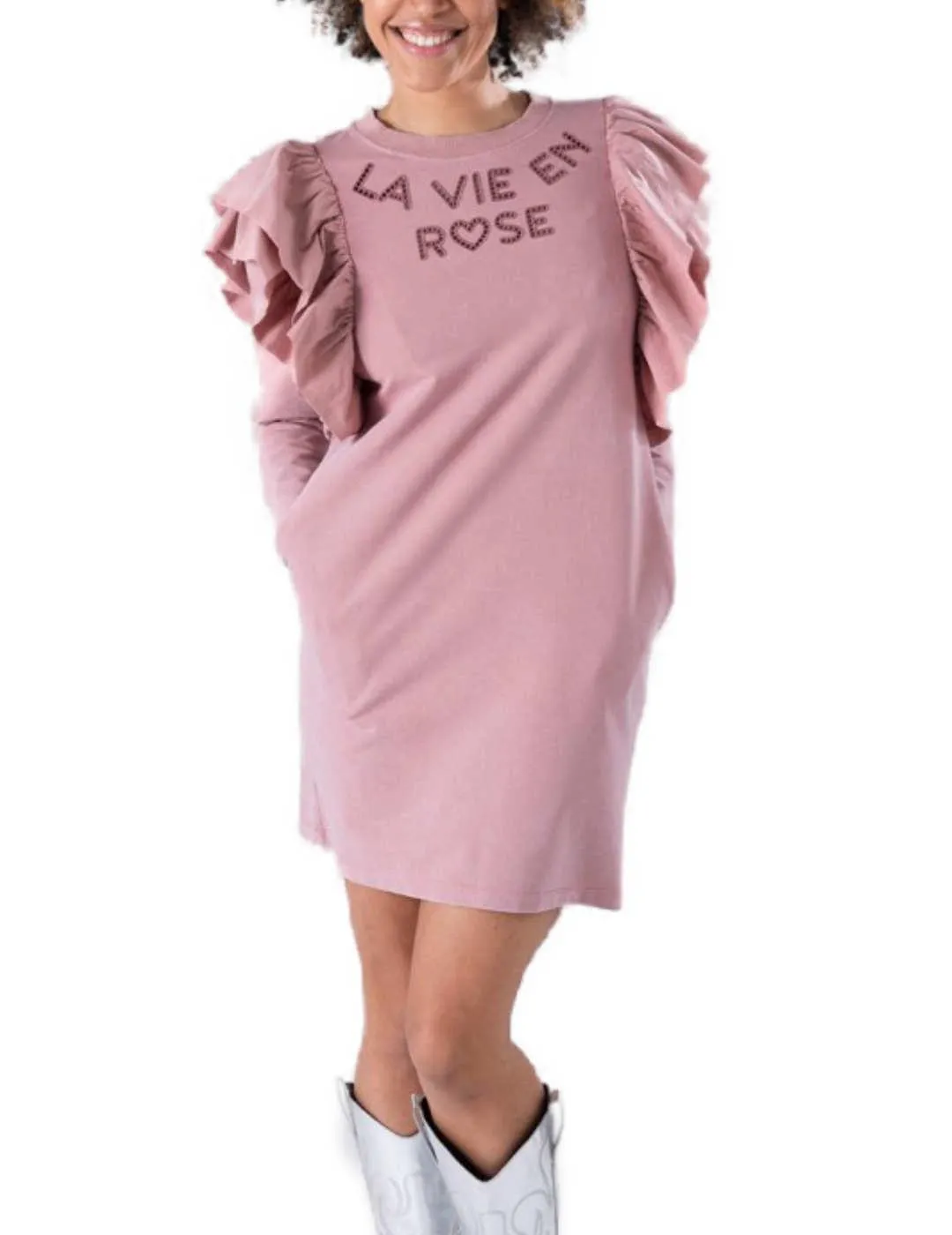 Vestido Animosa La vie en rose rosa para mujer