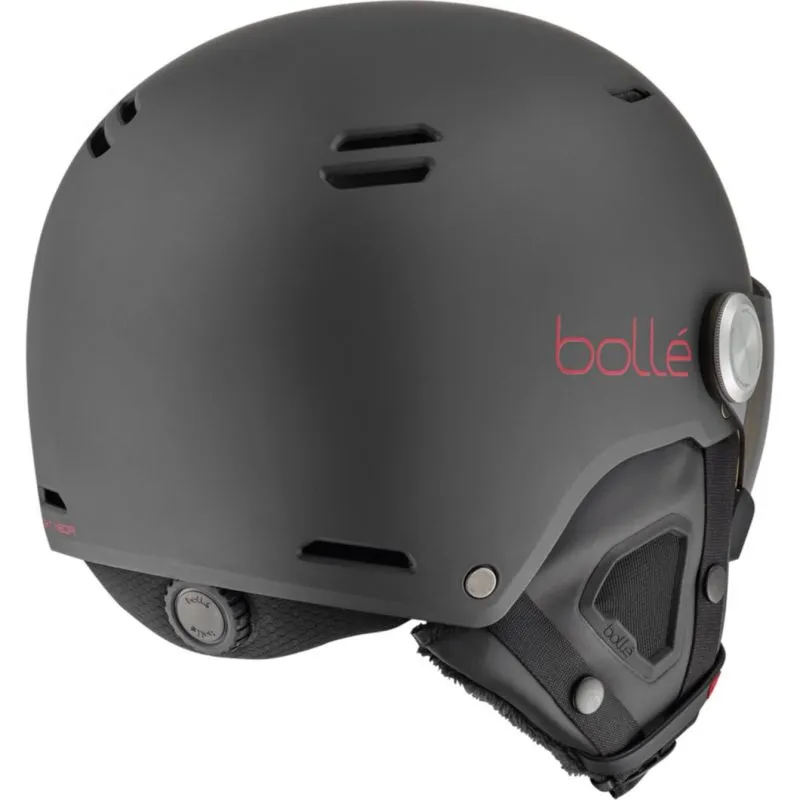 Visera casco Bollé Might Visor (titanio rojo marrón mate - cat2)