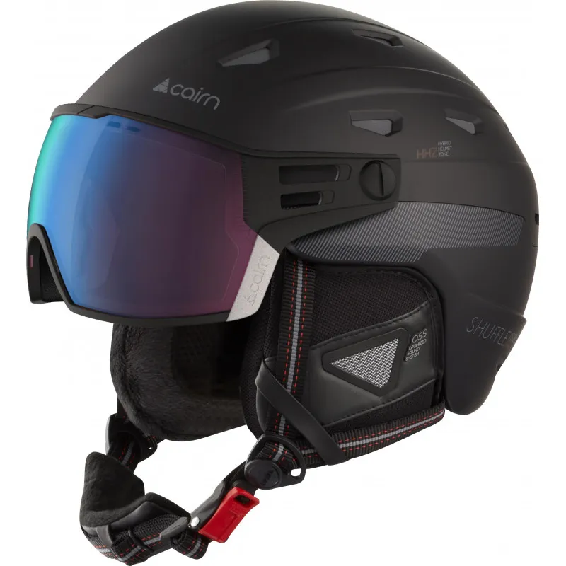 Visor casco Cairn Shuffle S-visor Evolight Nxt (Negro)