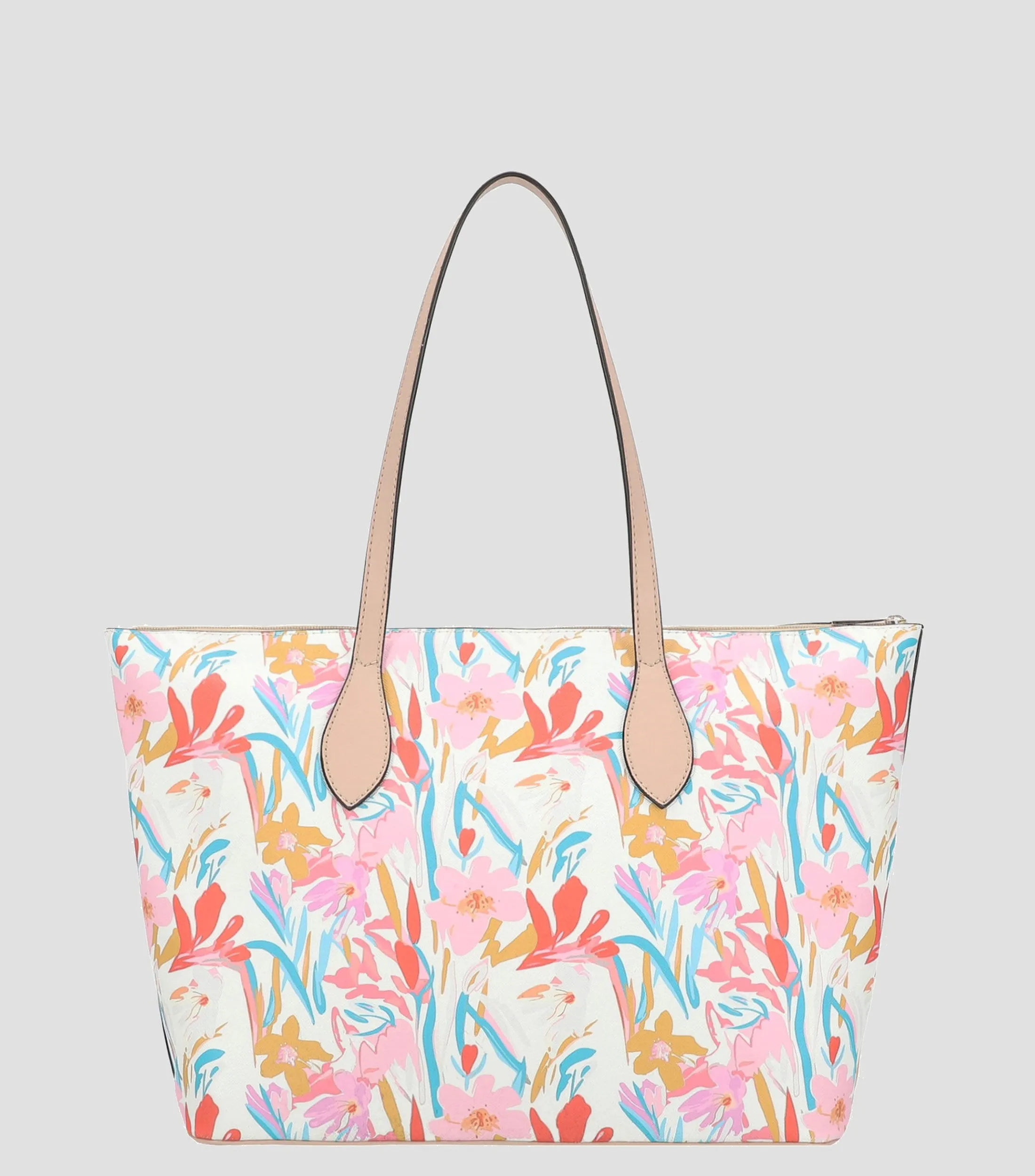 Westies Bolso tote con flores Mujer