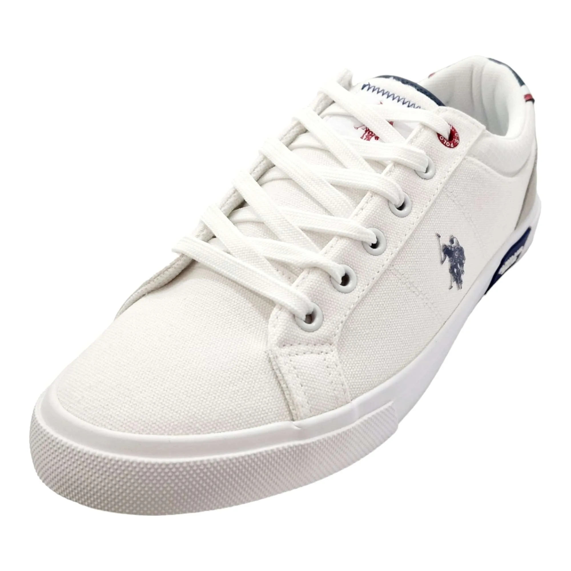 ZAPATILLA LONA HOMBRE US POLO ASSN BLANCA BLANCO