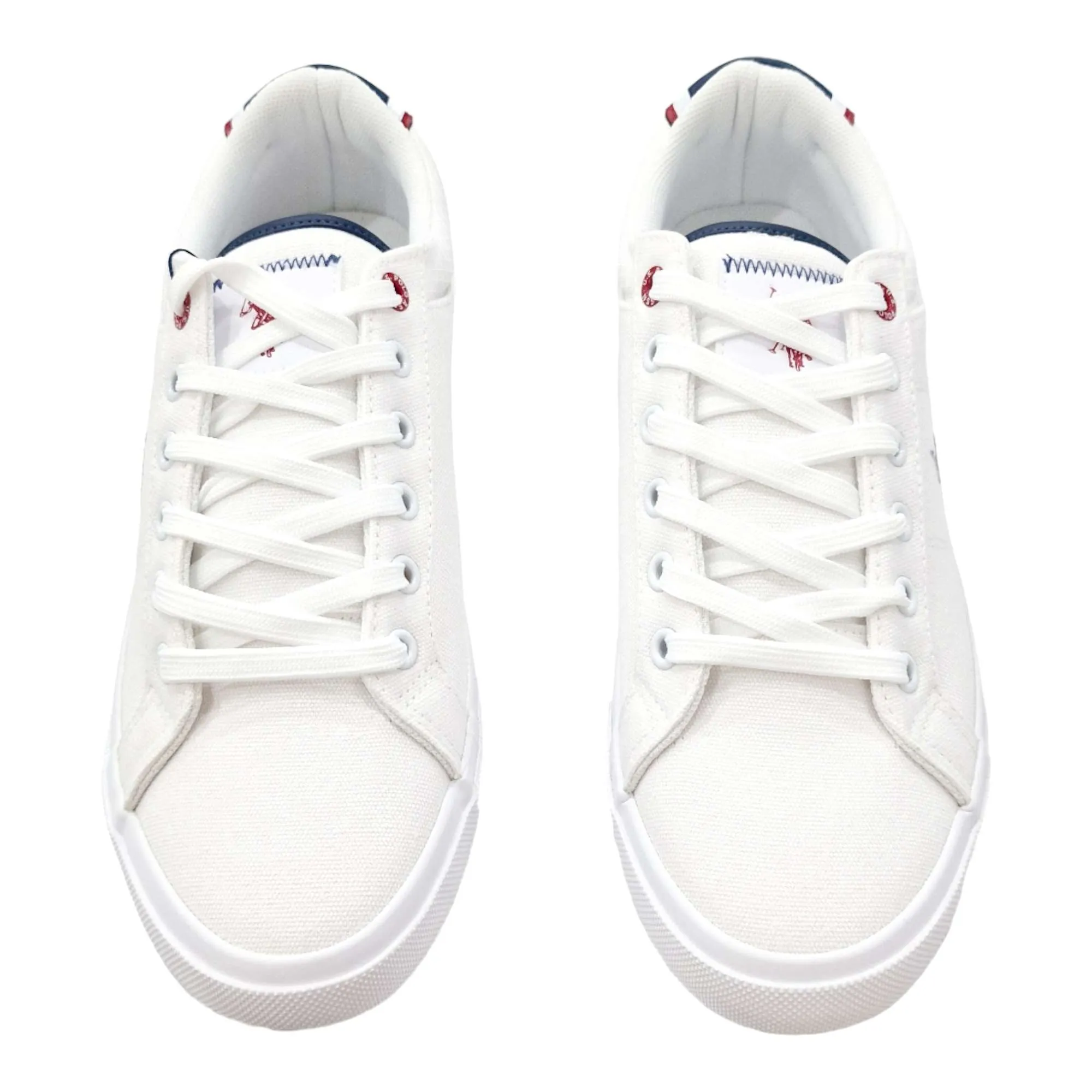 ZAPATILLA LONA HOMBRE US POLO ASSN BLANCA BLANCO