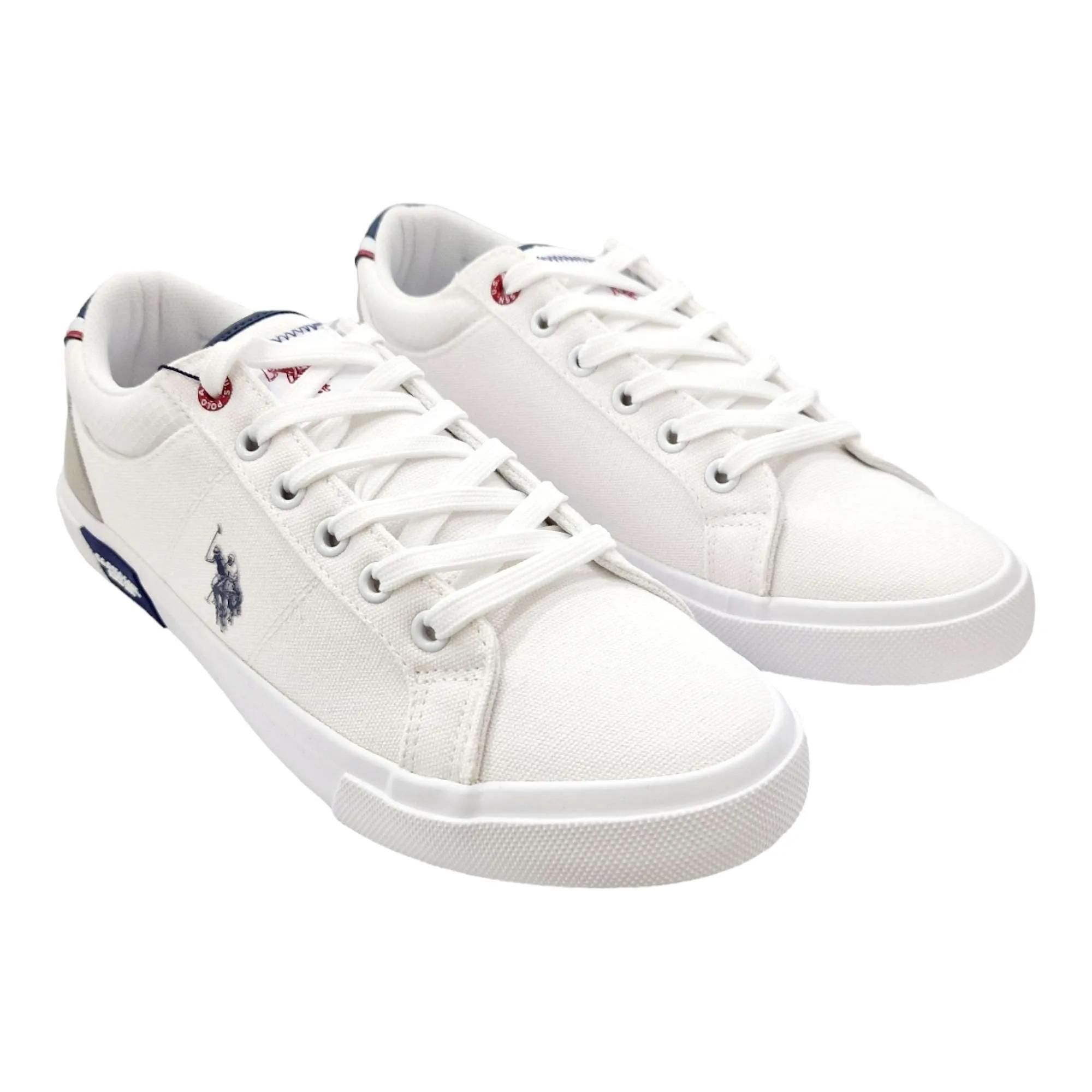 ZAPATILLA LONA HOMBRE US POLO ASSN BLANCA BLANCO