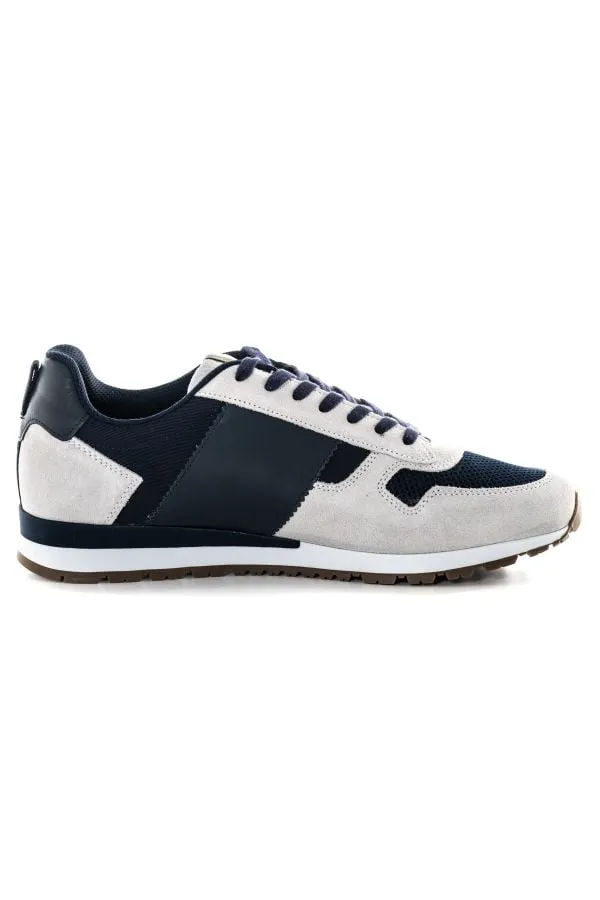 Zapatillas De Lona Hombre Aeronautica Militare 231Sc246Ct3106 94402 Blu Grigio