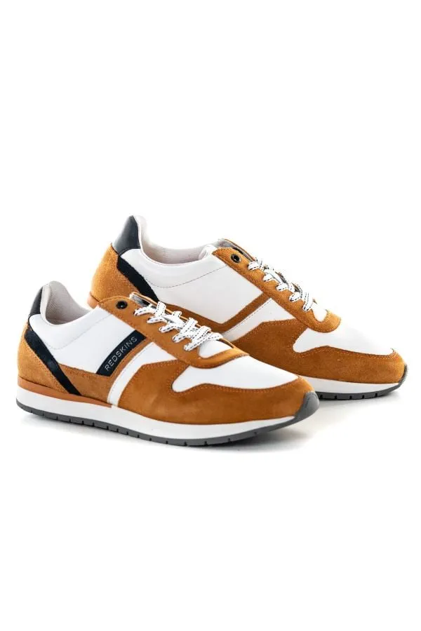 Zapatillas De Lona Hombre Redskins Nixori Orange Blanc Marine