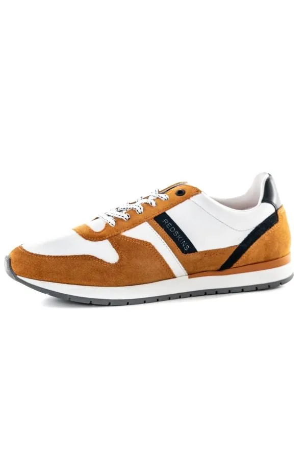 Zapatillas De Lona Hombre Redskins Nixori Orange Blanc Marine