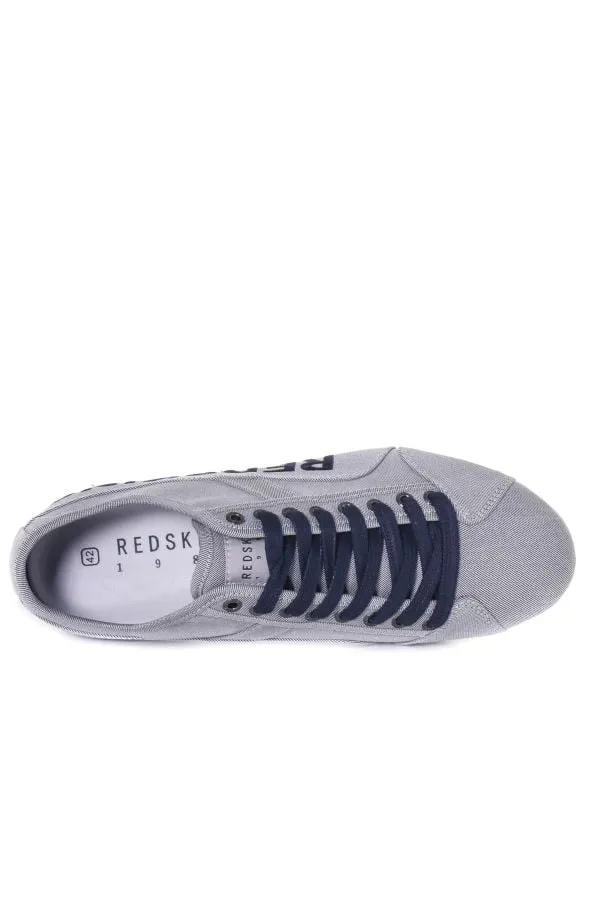 Zapatillas De Lona Hombre Redskins Texas Gris Marine