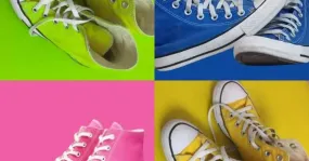 Zapatillas de Lona para Mujer Estilo Converse al Por Mayor - Tallas 36 a 40