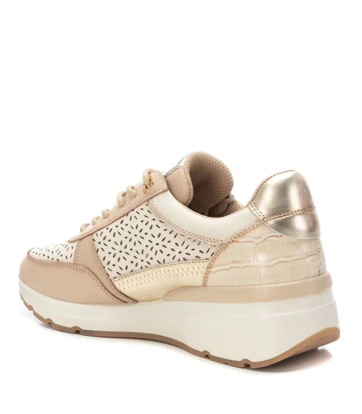 ZAPATILLAS DE PIEL PARA MUJER CARMELA 16141703 BEIGE