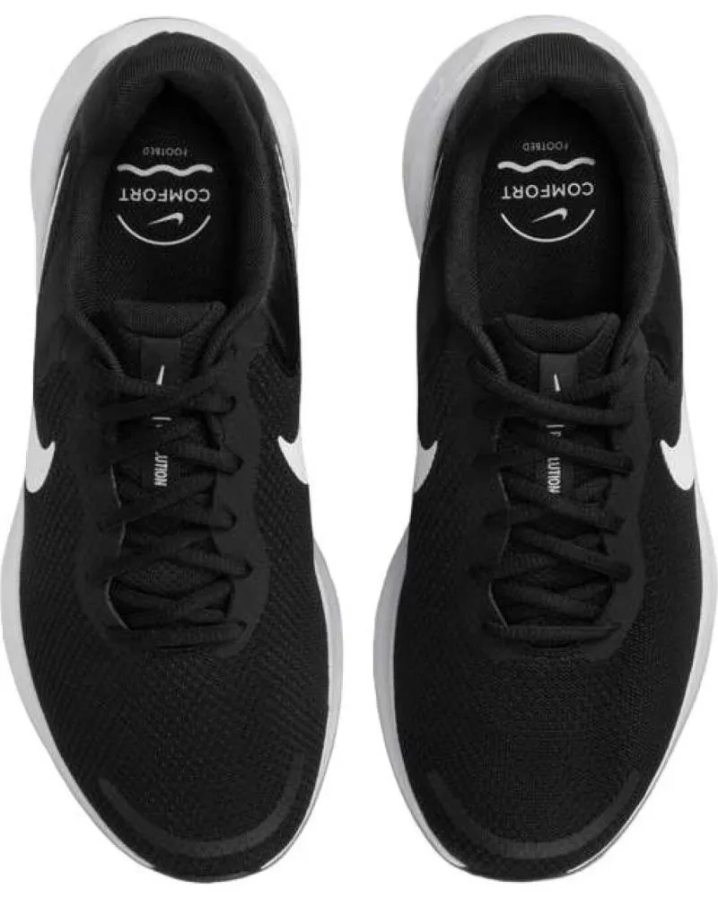 Zapatillas deporte NIKE  de Hombre ZAPATILLAS REVOLUTION 7 WIDE FB8501-002  NEGRO