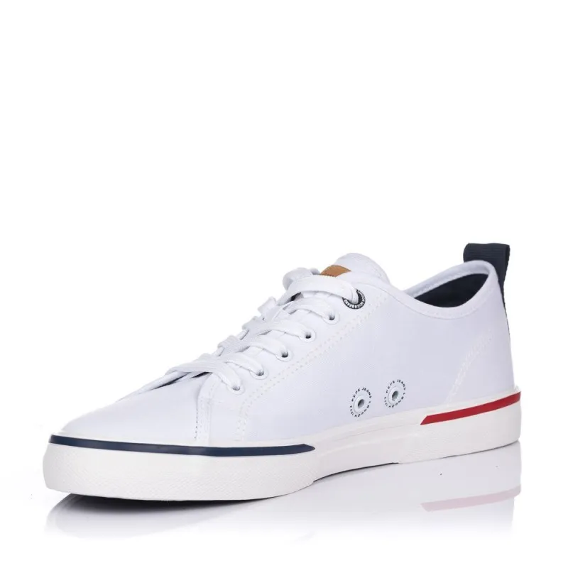 Zapatillas Lona Pepe Jeans Pms30811 Hombre Blanco