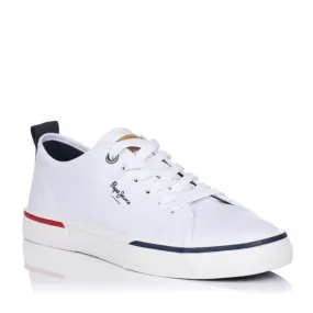 Zapatillas Lona Pepe Jeans Pms30811 Hombre Blanco