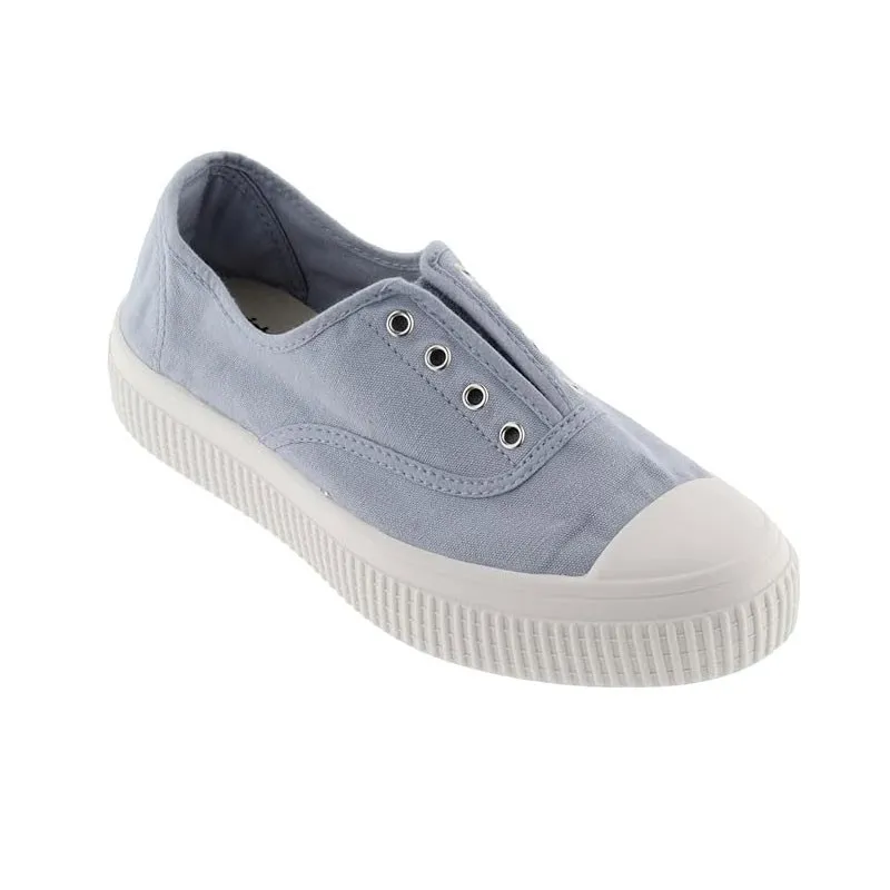 Zapatillas Lona Victoria 1176100 Mujer Azul