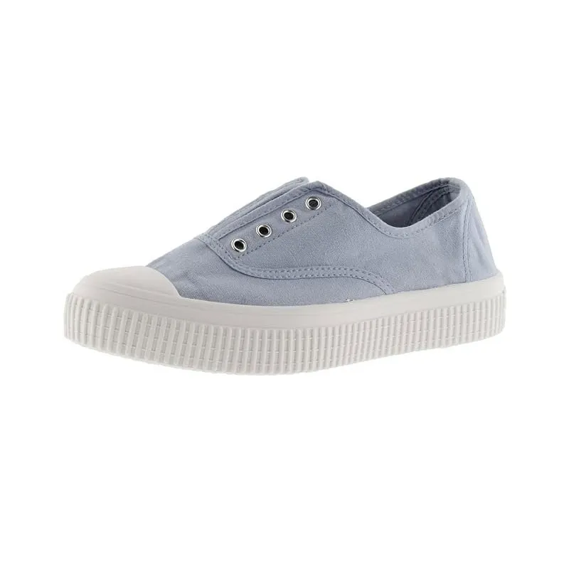 Zapatillas Lona Victoria 1176100 Mujer Azul