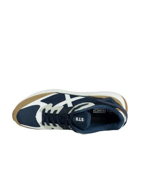 Zapatillas Munich Tip 20 Hombre Azul