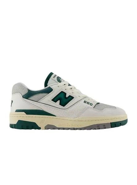 Zapatillas New Balance 550 verde para mujer y hombre