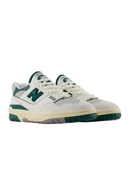 Zapatillas New Balance 550 verde para mujer y hombre