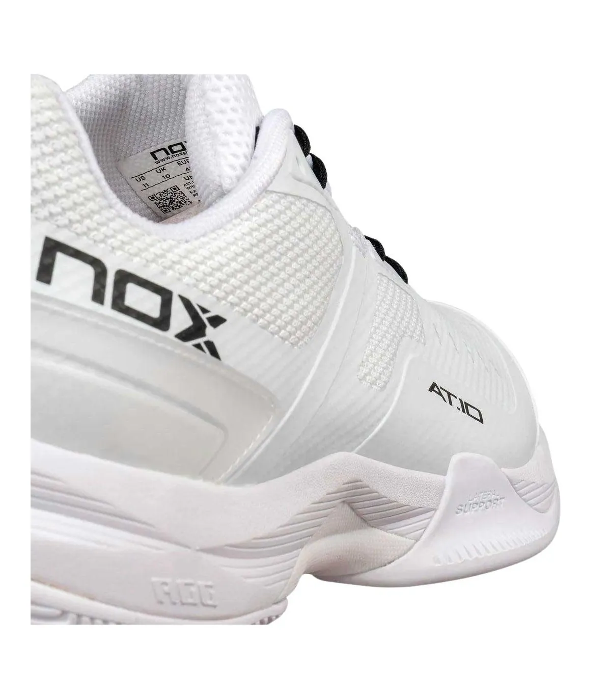 Zapatillas Nox de padel AT10 Pro Blanco