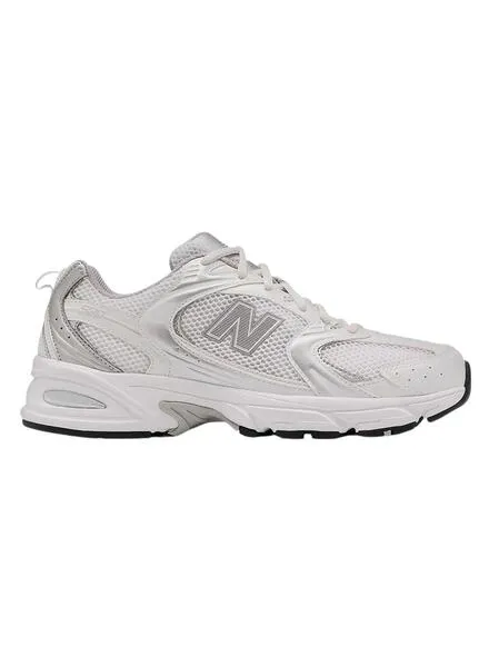 Zapatillas para mujer New Balance 530 blanco y plata