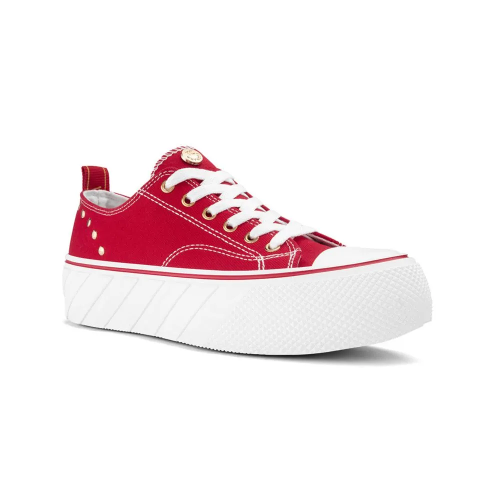 Zapatillas Urbanas para Mujer Time Chopper La-2302 Rojo