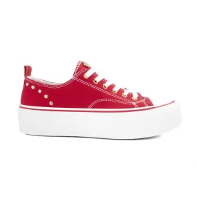 Zapatillas Urbanas para Mujer Time Chopper La-2302 Rojo