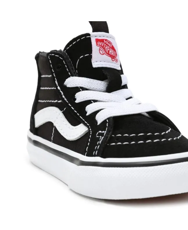 Zapatillas Vans Sk8-Hi Zip Bebé (1-4 años) Negras