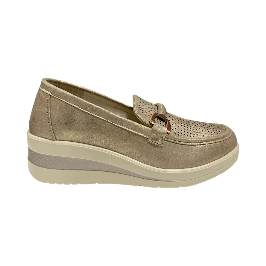 ZAPATO MUJER AMARPIES 26301 ORO