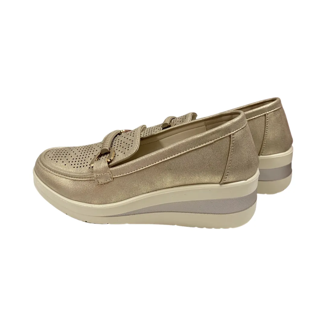 ZAPATO MUJER AMARPIES 26301 ORO