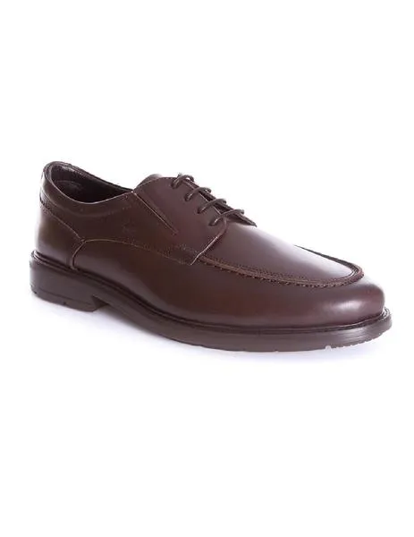 zapatos 24hrs cordon marron