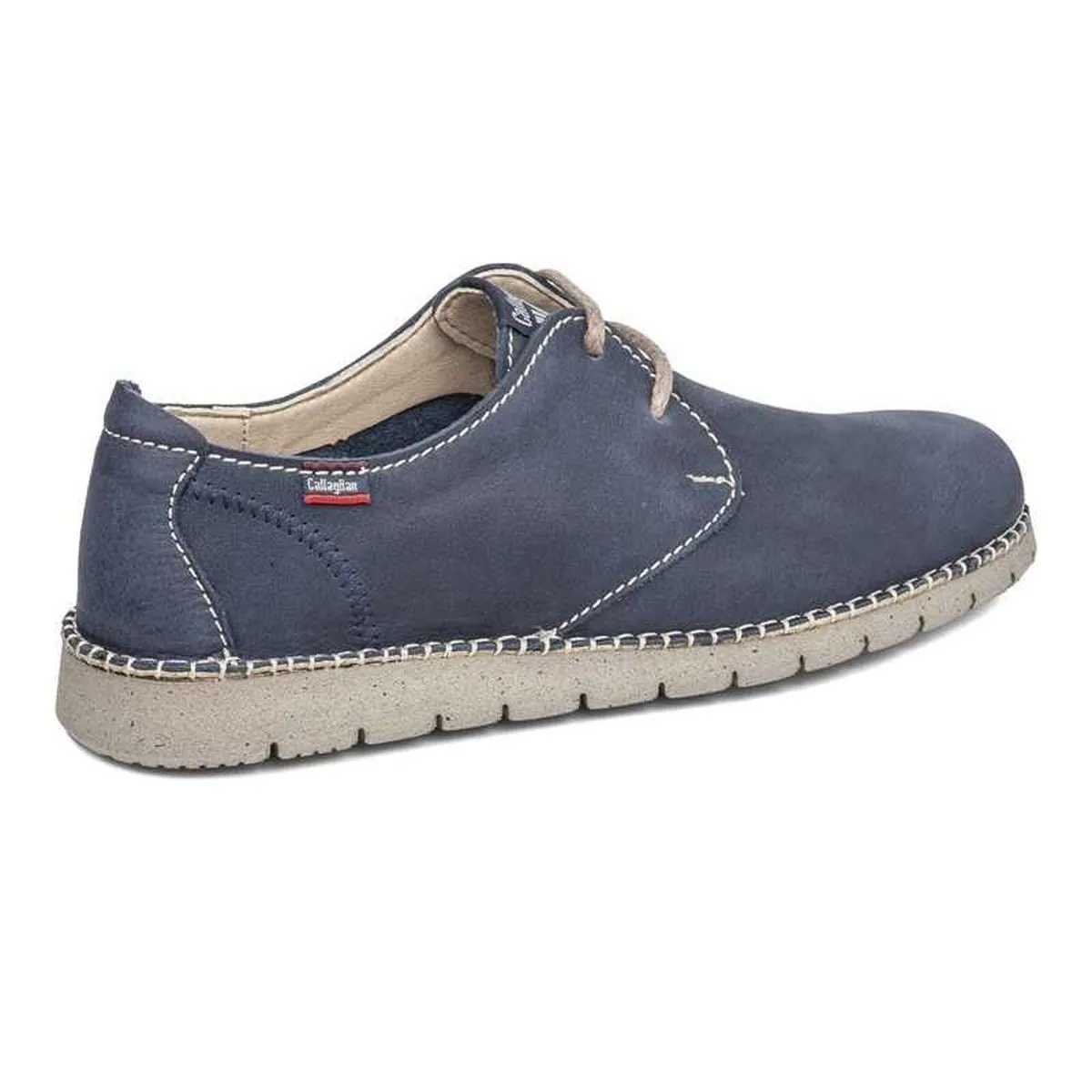 Zapatos Casual De Piel Azul Marino De Hombre Callaghan 27556-40 (tallas De 40 A 46)