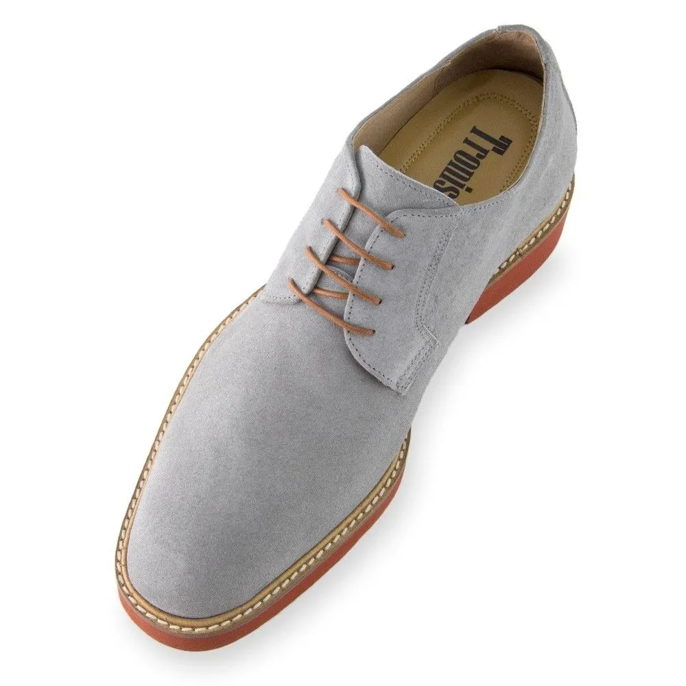 Zapatos Con Alzas Para Hombre Corby A Gris Masaltos