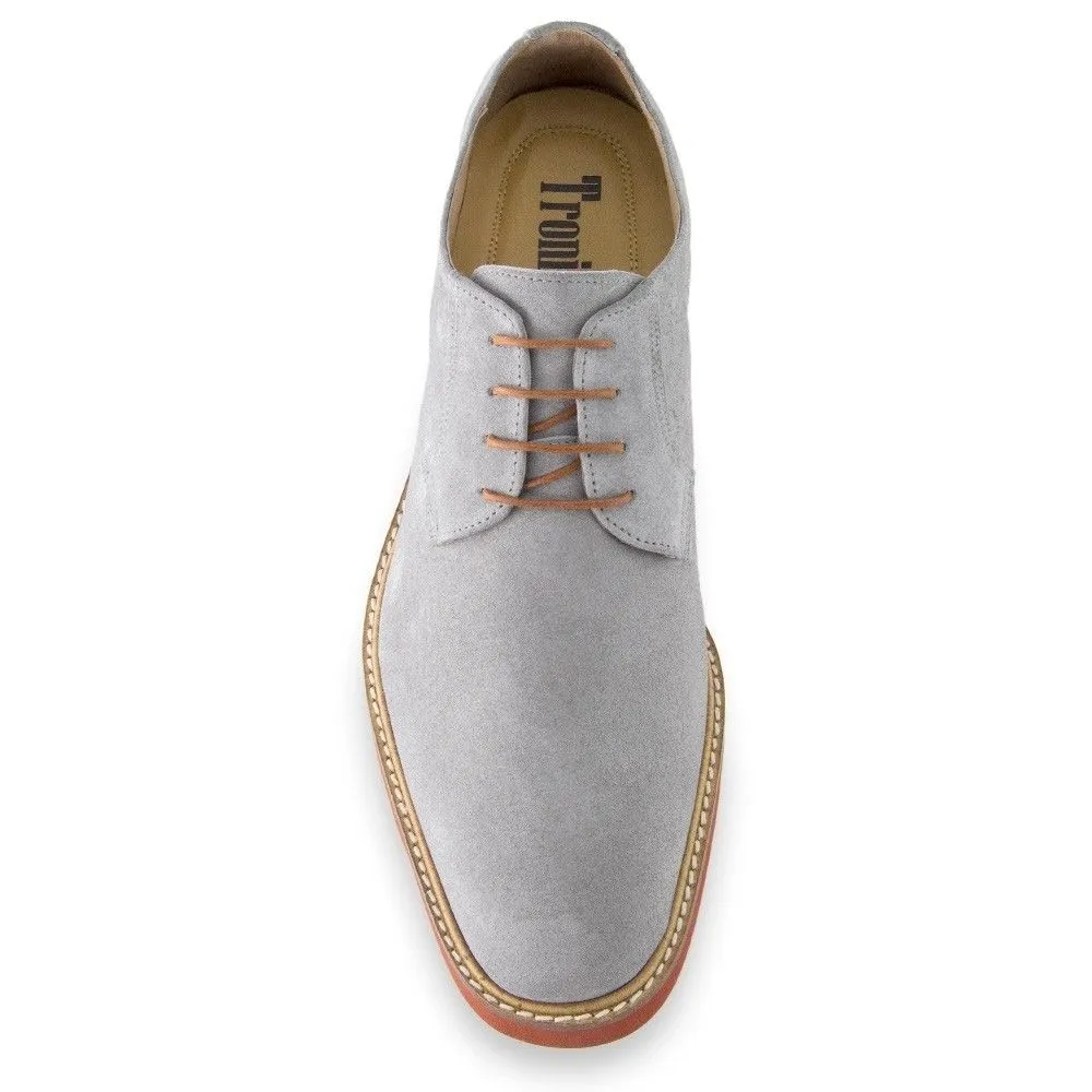 Zapatos Con Alzas Para Hombre Corby A Gris Masaltos