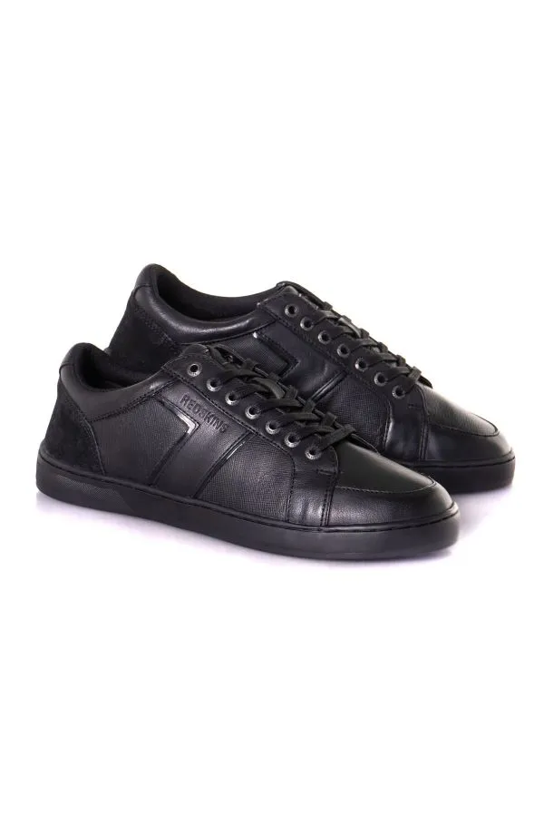 Zapatos De Piel Hombre Redskins Main Noir Noir