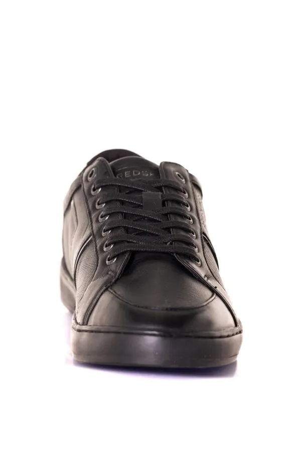 Zapatos De Piel Hombre Redskins Main Noir Noir