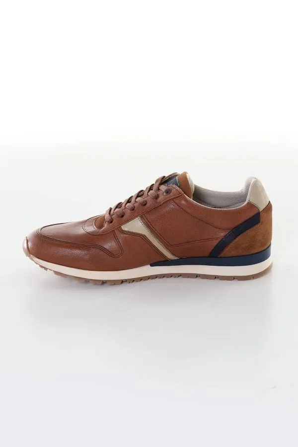 Zapatos De Piel Hombre Redskins Noixy Cognac Beige