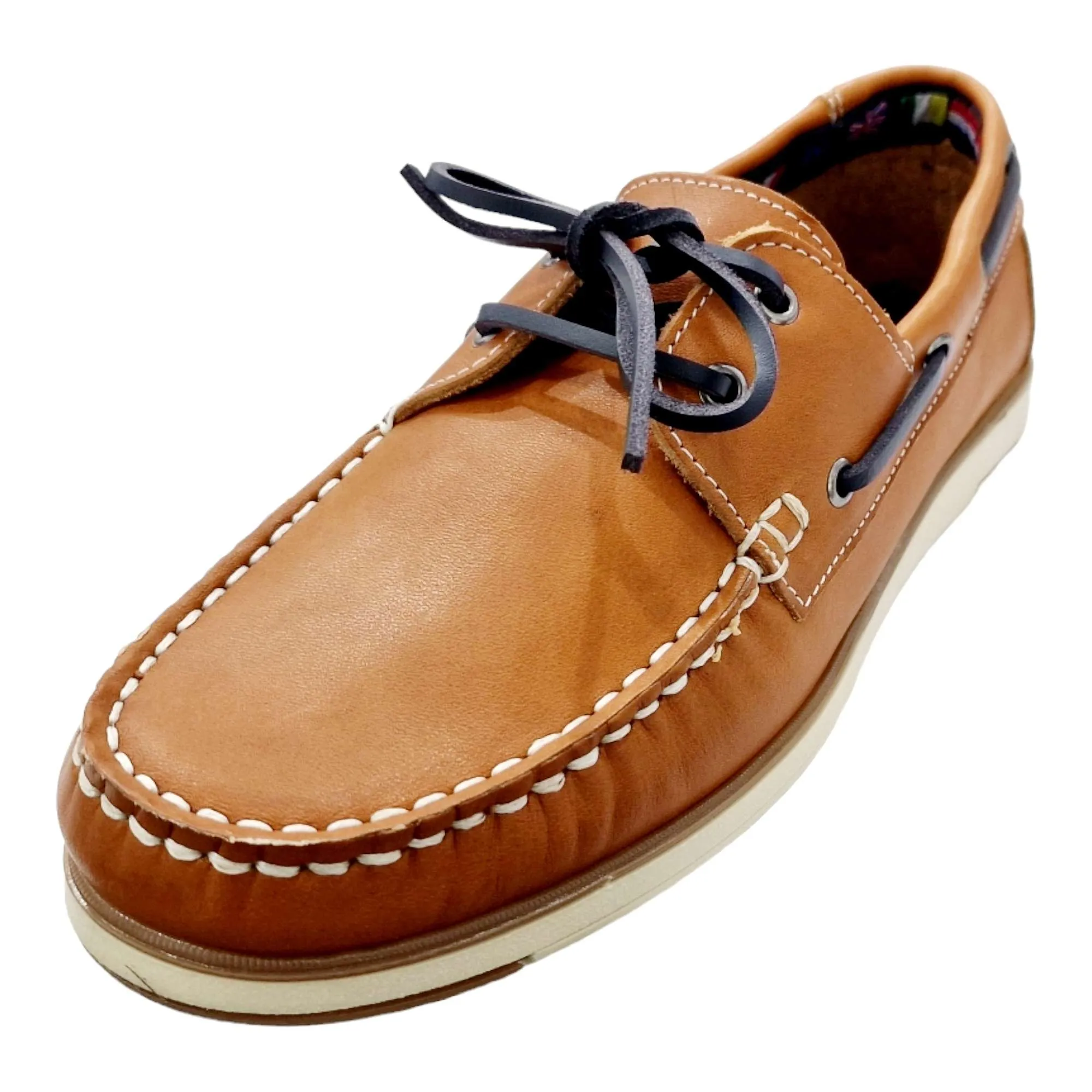 ZAPATOS NAUTICOS PIEL SOFT HOMBRE CAMEL