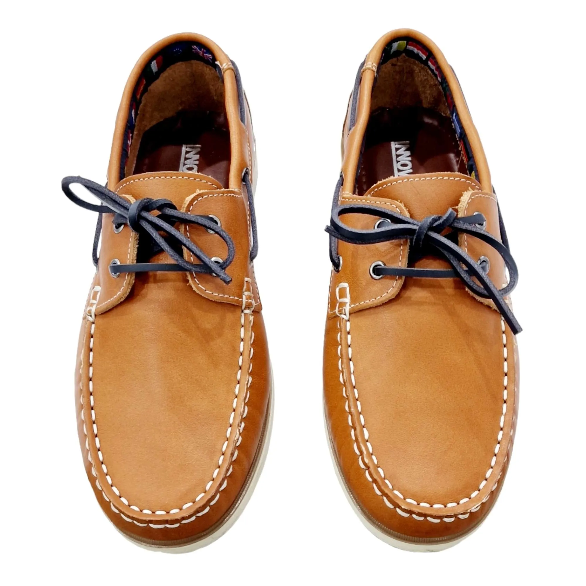 ZAPATOS NAUTICOS PIEL SOFT HOMBRE CAMEL