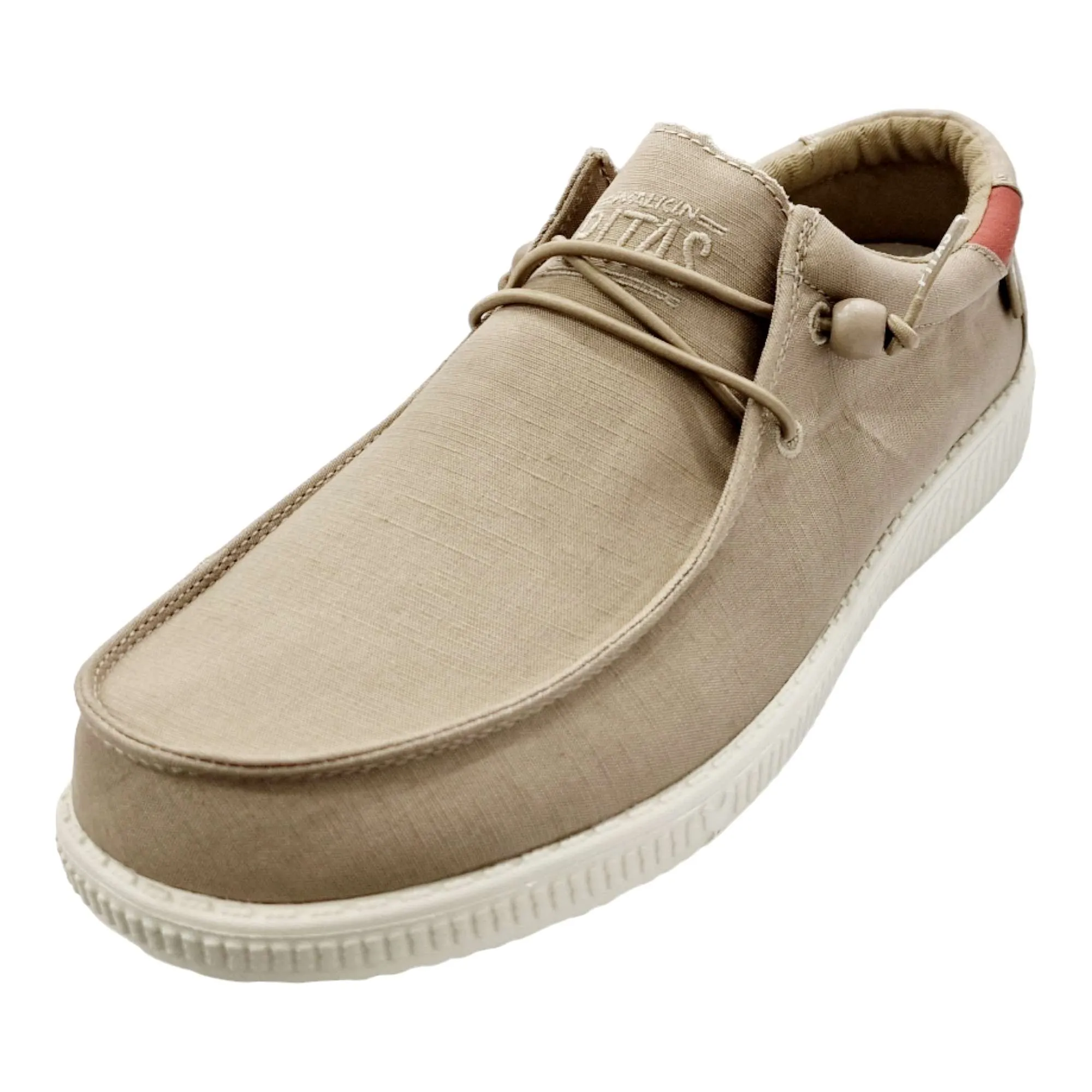 ZAPATOS NAÚTICO WALLABI HOMBRE BEIGE 150 WILLY BEIGE