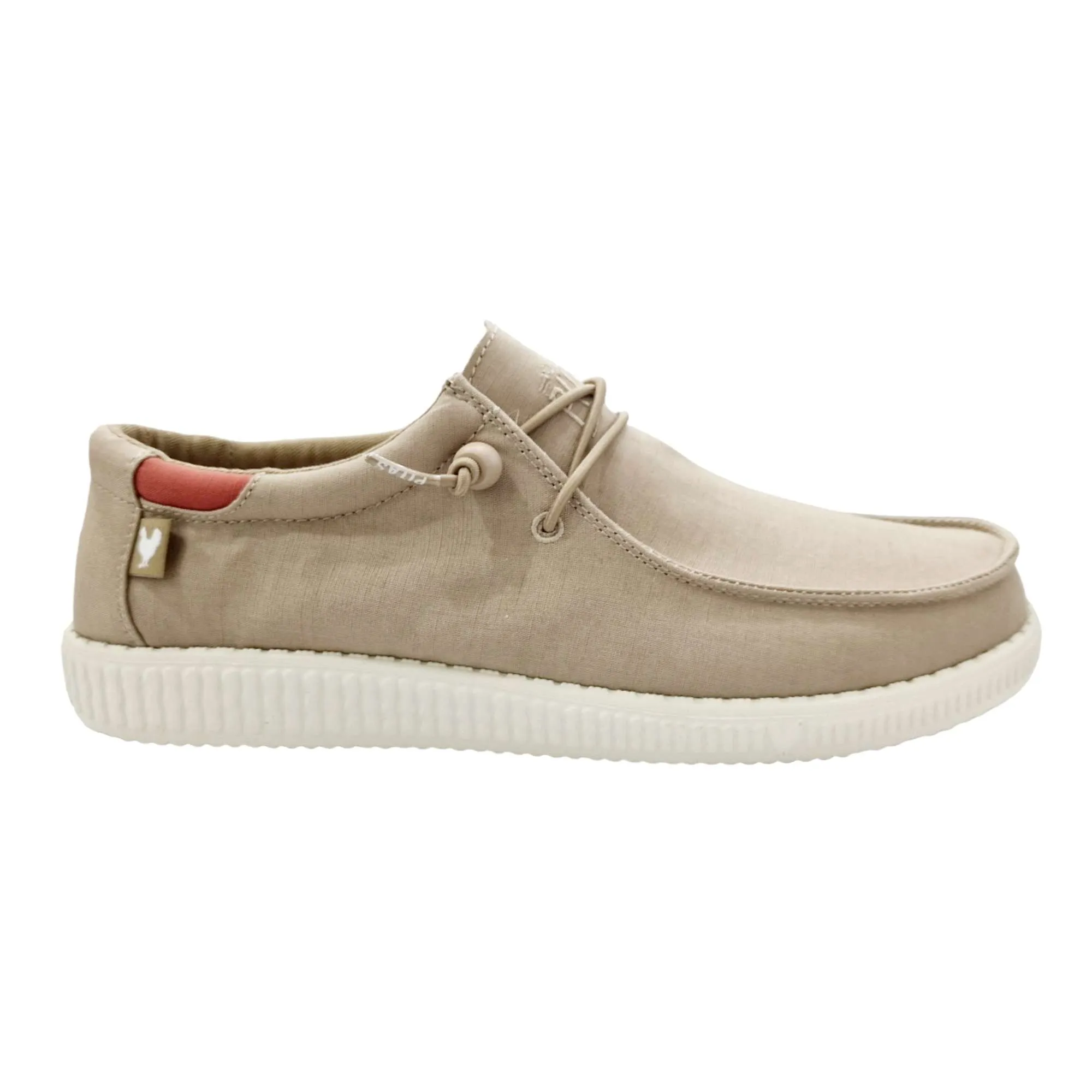 ZAPATOS NAÚTICO WALLABI HOMBRE BEIGE 150 WILLY BEIGE