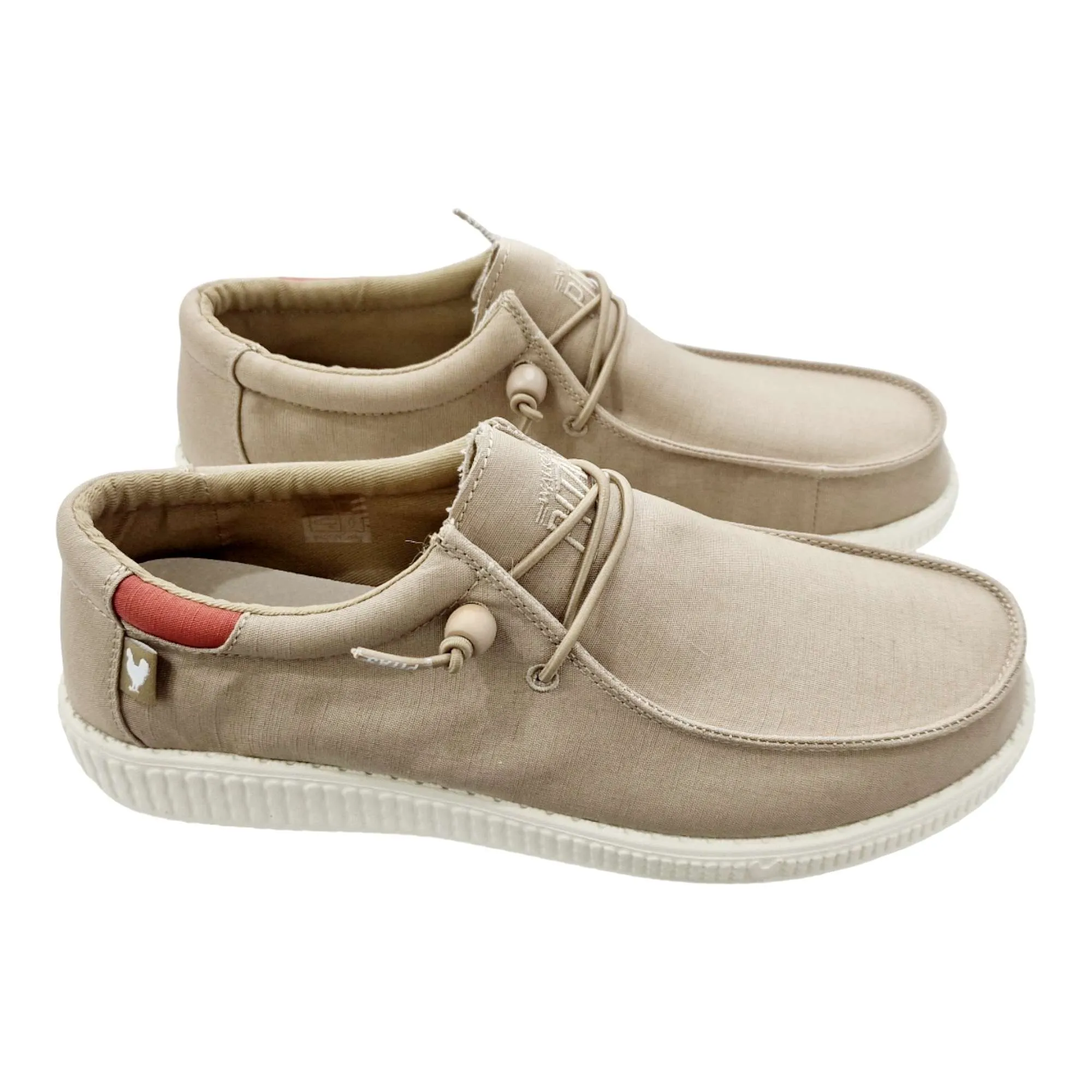 ZAPATOS NAÚTICO WALLABI HOMBRE BEIGE 150 WILLY BEIGE